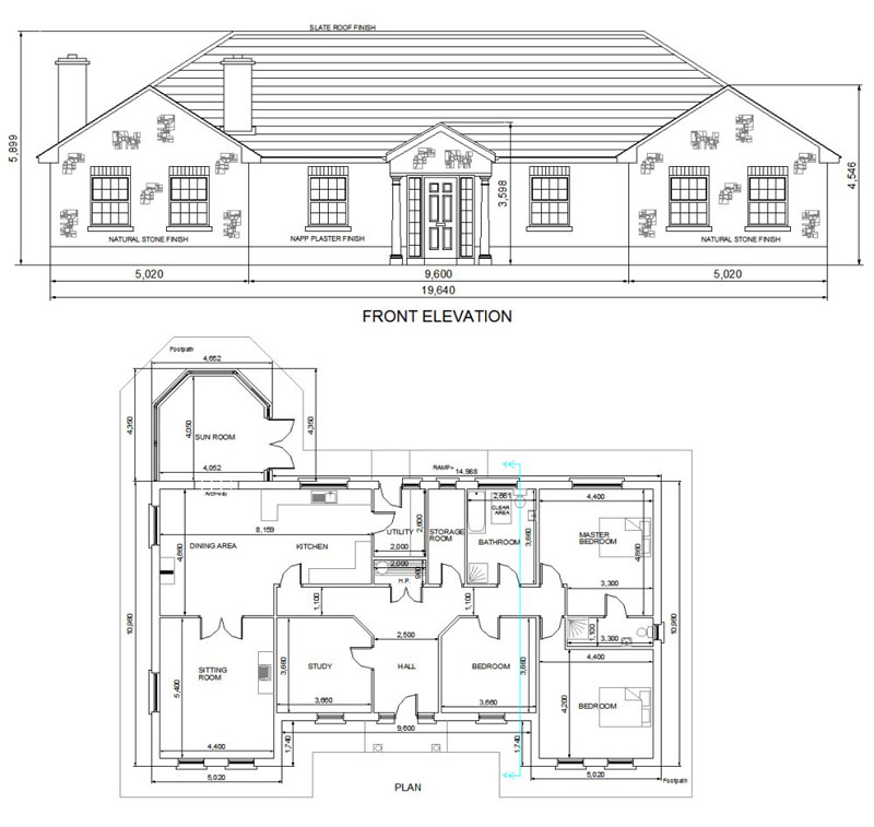 kitchen design for bungalow house