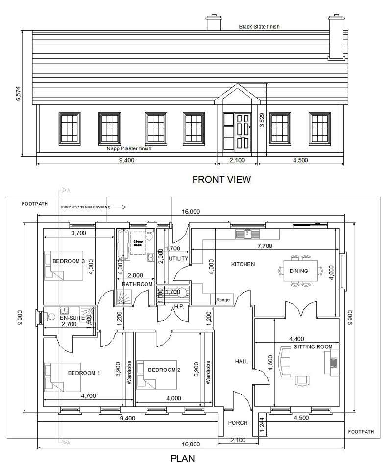 irish bungalow house plans - house plans